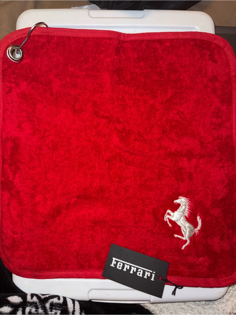 Ferrari towel